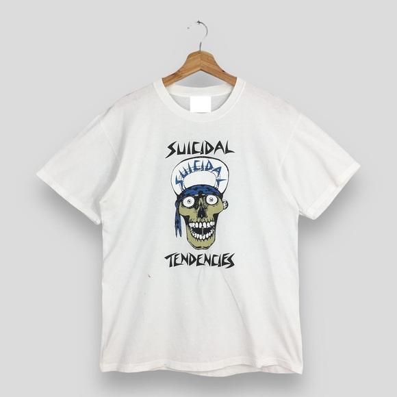 Other - 90_s Suicidal Tendencies Skull White T Shirt